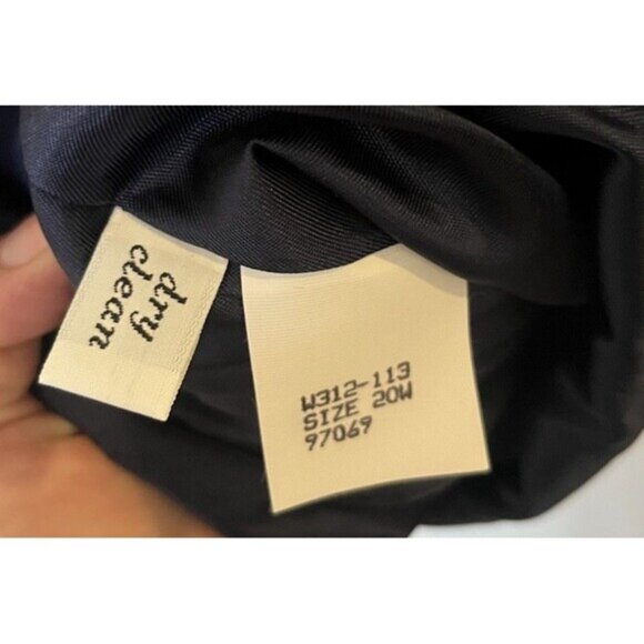 NWT Vintage Pendleton Blue Green Scottish Tartan Wool Blazer Skirt Set Size 20W - Picture 6 of 12